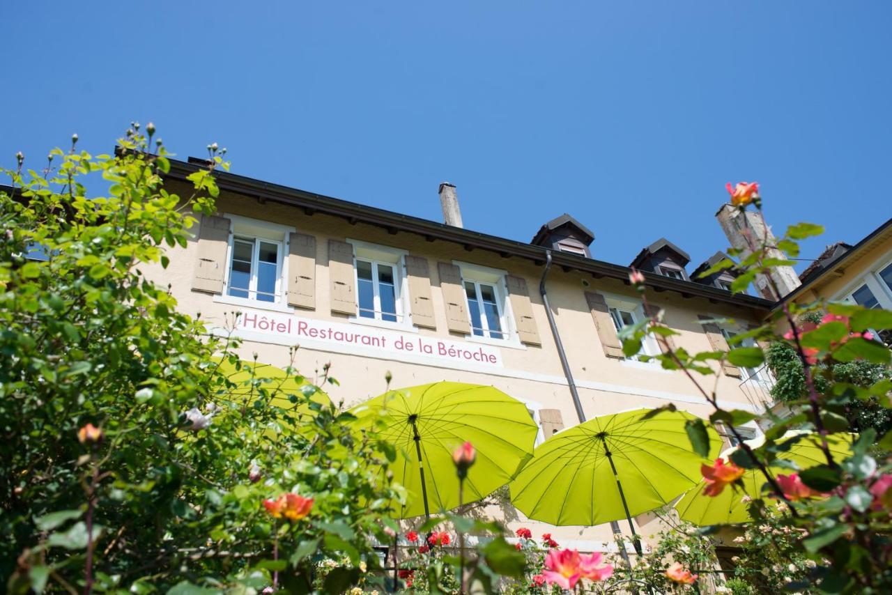 Hotel De La Beroche Saint-Aubin-Sauges Eksteriør billede